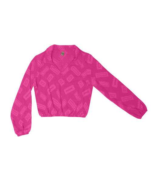 Camisa Manga Longa Rovitex Rosa