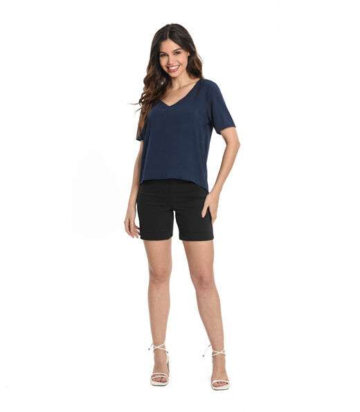 Blusa Feminina Viscose Endless Azul