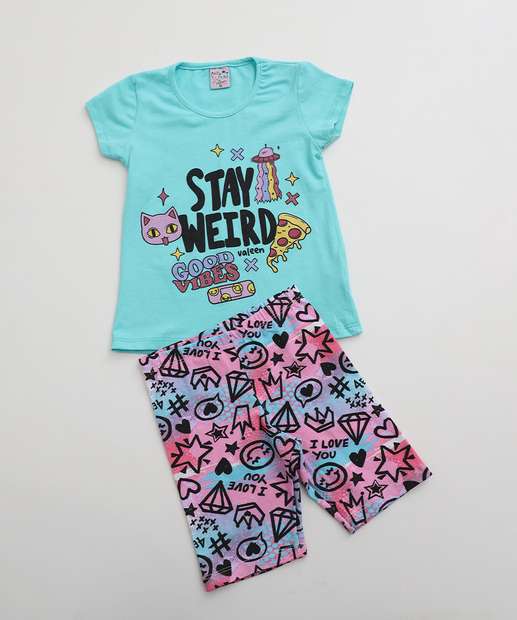 Image_Conjunto Infantil Estampado Manga Curta Tam 4 a 10