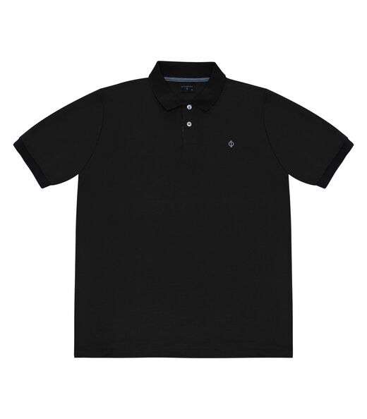 Polo Masculina Básica Diametro Preto