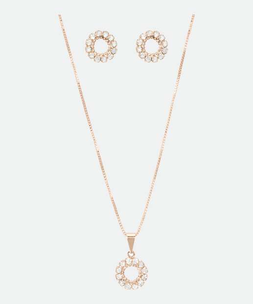 Kit Relógio Feminino Condor CO2035MVVK4J Rosa