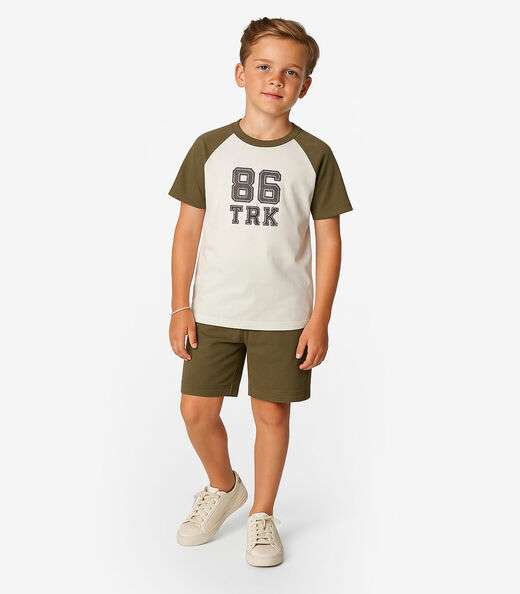 Image_Conjunto Infantil Camiseta com Bermuda Trick Nick Verde