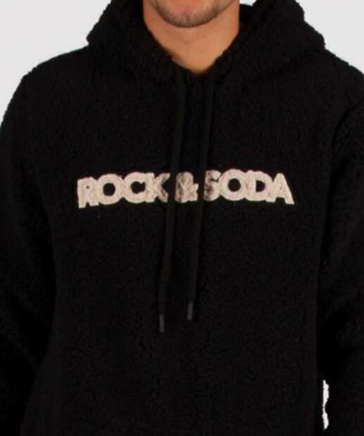 Blusão Masculino Moletom Estampa Frase Rock & Soda 