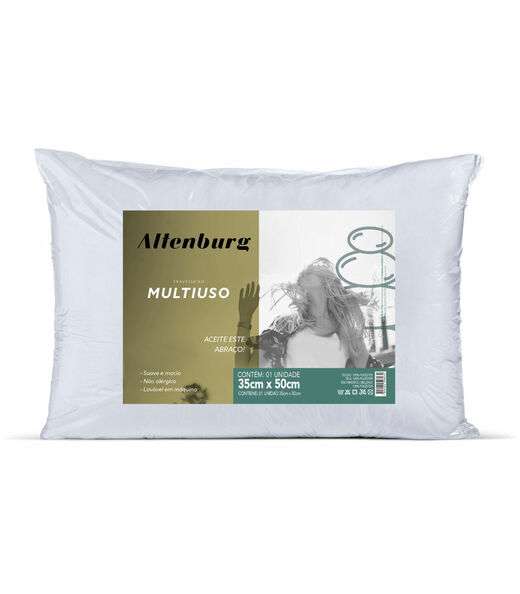 Travesseiro Multiuso Antialérgico Altenburg Branco