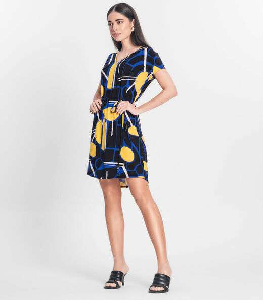 Vestido Feminino Liganete Infinita Cor Preto