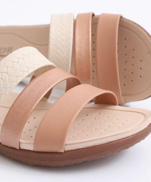 Rasteirinha Feminina Conforto Modare Rosê