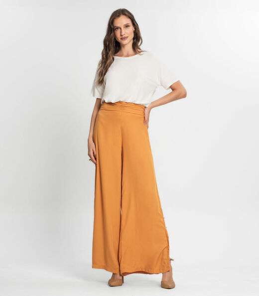 Blusa Feminina Em Viscose Endless Bege