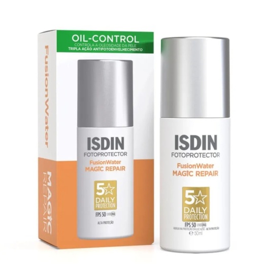Image_Kit com 2 Unidades de Protetor Solar Facial Fusion Water Magic Repair FPS 50 50m