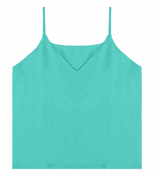 Regata Feminina Com Alças Finas Infinita Cor Verde