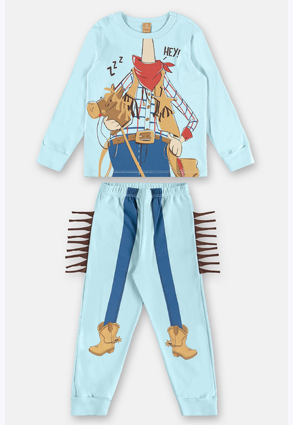 Pijama Longo Suedine Up Baby