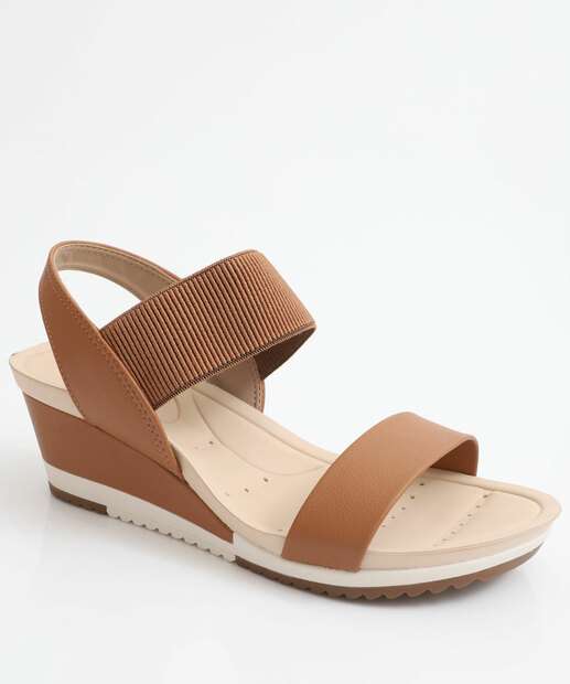 Image_Sandália Feminina Plataforma Modare Caramelo