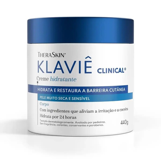 Image_Kit com 2 Unidades de Creme Hidratante Corporal TheraSkin Klaviê Clinical Pele S