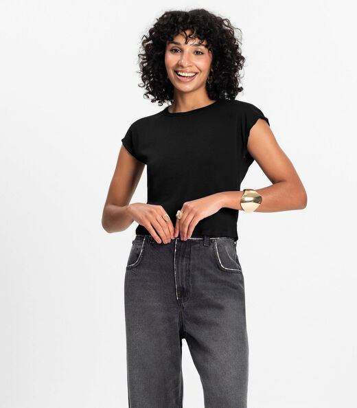 Blusa Feminina Infinita Cor Preto