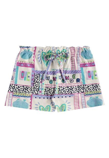 Conjunto Blusa Short Estampado Bee Loop