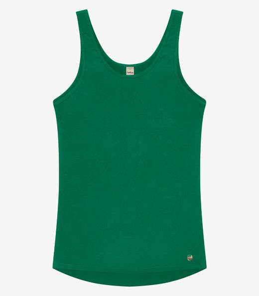 Regata Feminina Básica em Viscotorcion Rovitex Verde