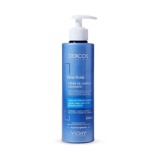 Image_Creme De Limpeza Sensi-Scalp Dercos - 300ml Vichy