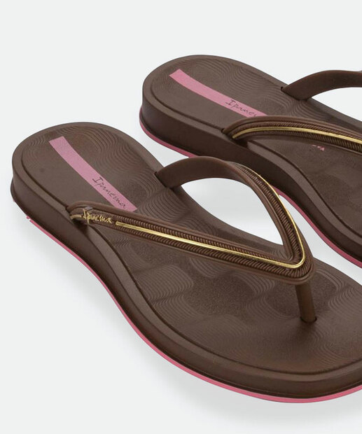Chinelo Feminino Ipanema Glow Marrom