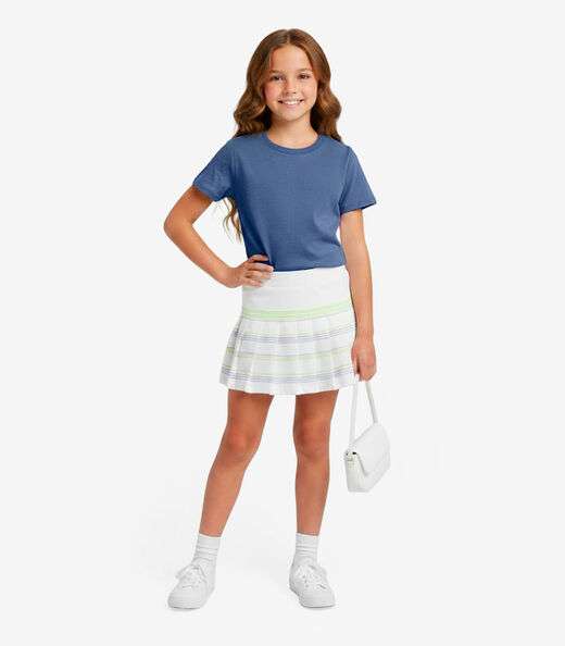 Image_Blusa Básica Infantil Manga Curta Lisa Soletex Azul