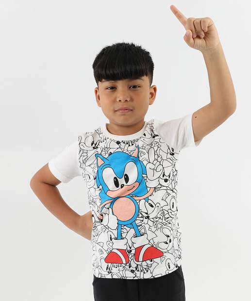 Image_Camiseta Infantil Estampada Sonic Tam 4 a 10