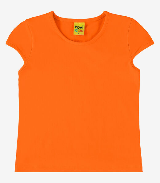 Blusa Infantil Feminino Rovi Kids Laranja