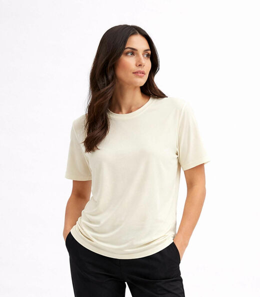 Image_Camiseta Feminina B?sica Infinita Cor Bege