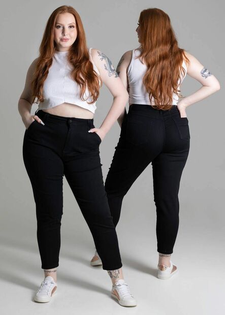 Cal?a Sarja Sawary Plus Size - 275271