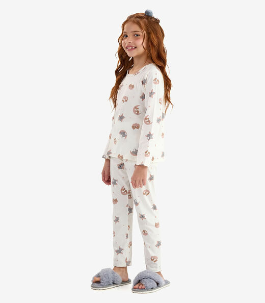 Image_Pijama Meia Malha Rovi Kids Rosa