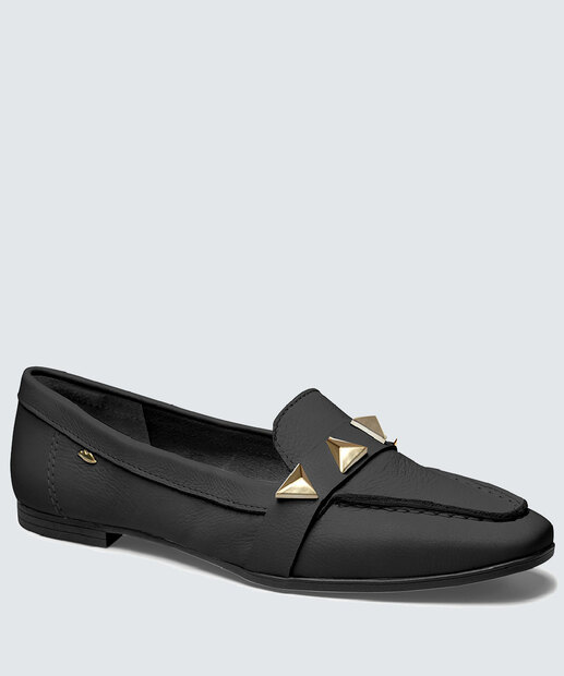Mocassim Loafer Feminino Tachas Dakota 