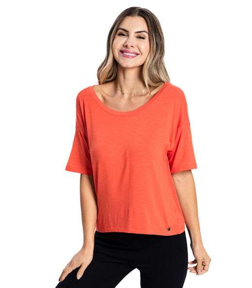 Image_Blusa Feminina Andorra Flamê Básica Rovitex Laranja