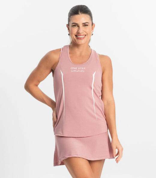 Regata Nadador Feminina FTK Fitness Rosa