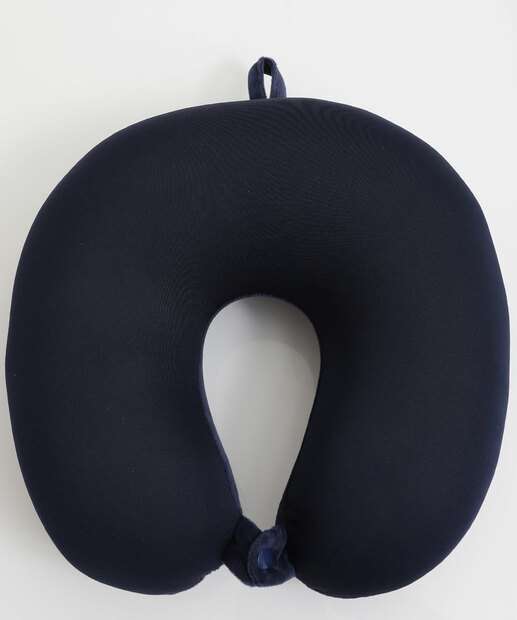 Almofada Pescoço Plush Marisa Azul