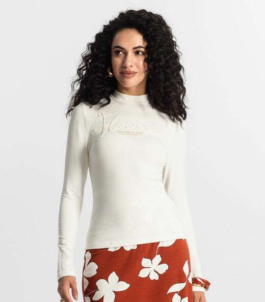 Blusa Feminina Rovitex Bege