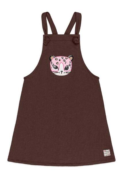 Conjunto Blusa Floral e Salopete Quimby