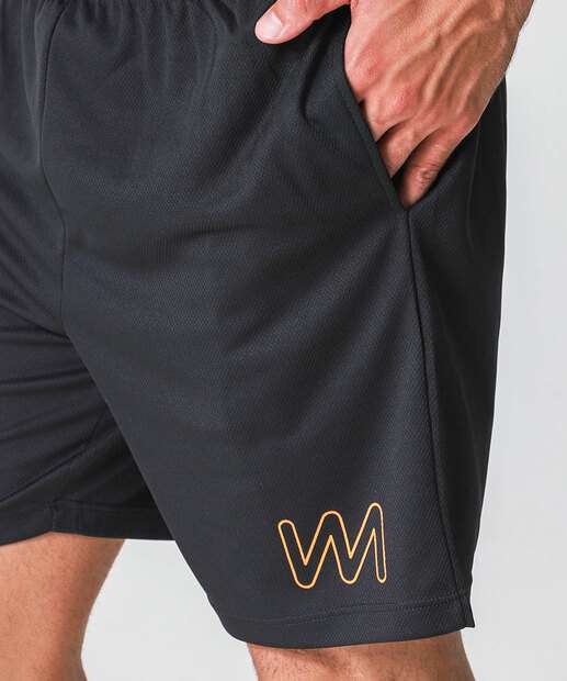 Bermuda Masculina Fitness Básica MR Preto