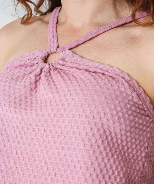 Blusa Regata Feminina Marisa Rosa