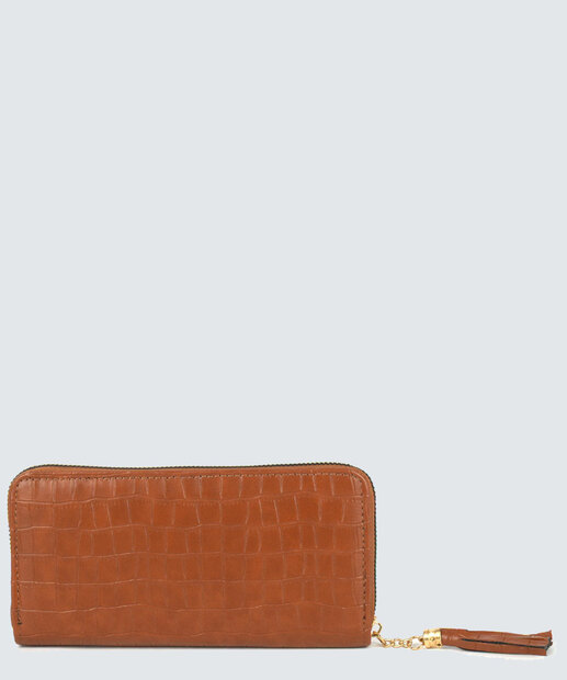 Carteira Feminina Textura Croco Gash