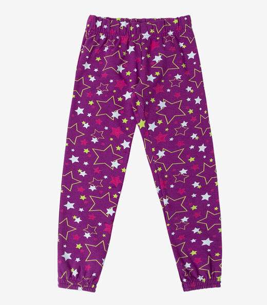 Pijama Infantil Feminino Estapado Select Roxo