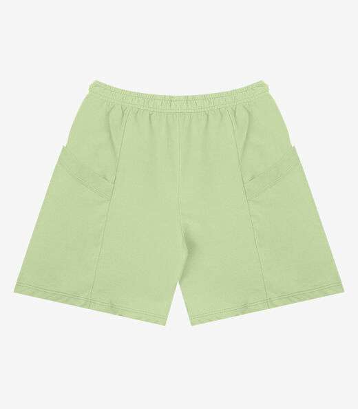Shorts Feminino Moletinho Infinita Cor Verde