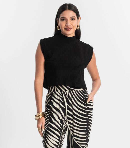 Image_Blusa Feminina Canelada Rovitex Preto