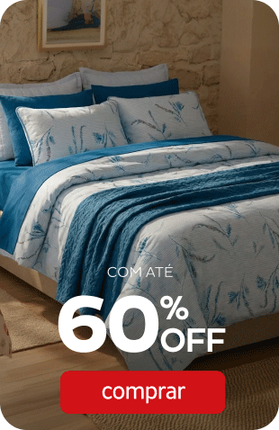 Tudo pra sua casa Com até 60%