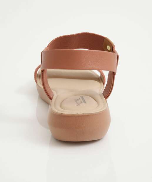 Sandália Feminina Rasteira Tiras Modare