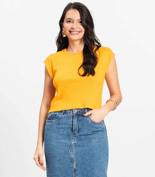 Image_Blusa Feminina Infinita Cor Laranja