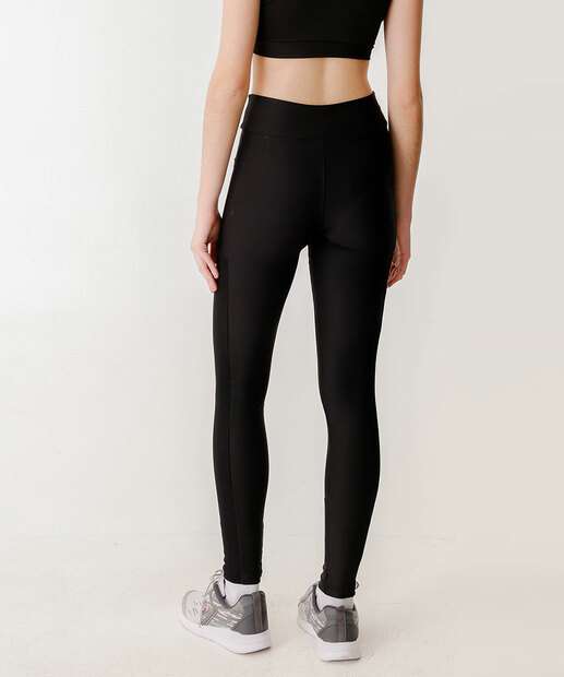 Calça Feminina Legging Fitness Recorte Marisa 