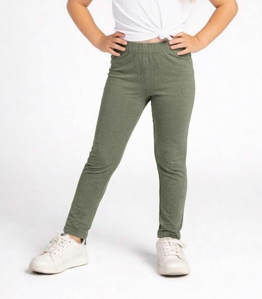 Legging Infantil Cós Com Elástico Select Verde