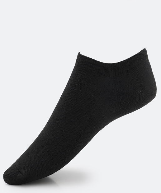Kit 5 Pares Meias Masculina Invisíveis MR Branco