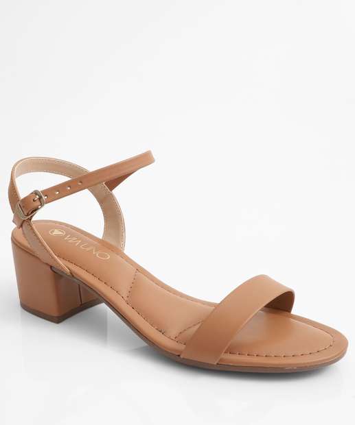 Image_Sandália Feminina Salto Grosso Via Uno Marrom