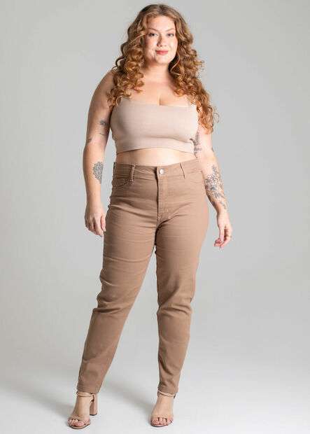 Image_Calça Sarja Sawary Plus Size - 277971