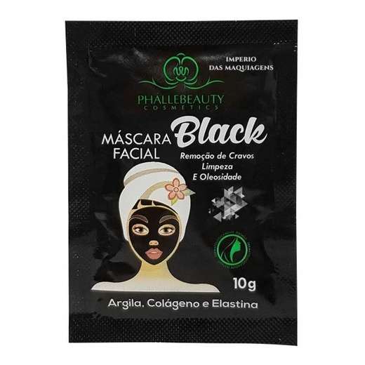 Máscara Facial Black Phállebeauty