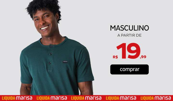 Mascuino a partir de R$19,99