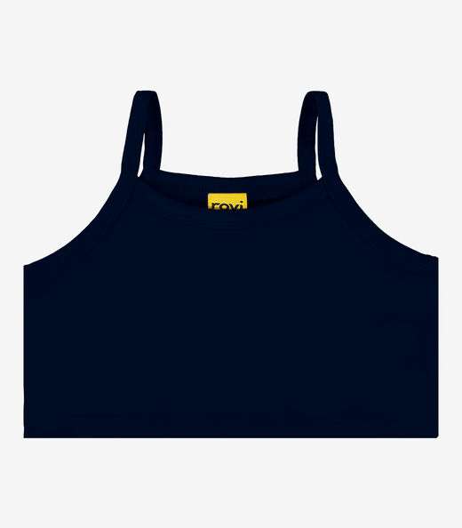 Top De Alça Infantil Rovi Kids Azul